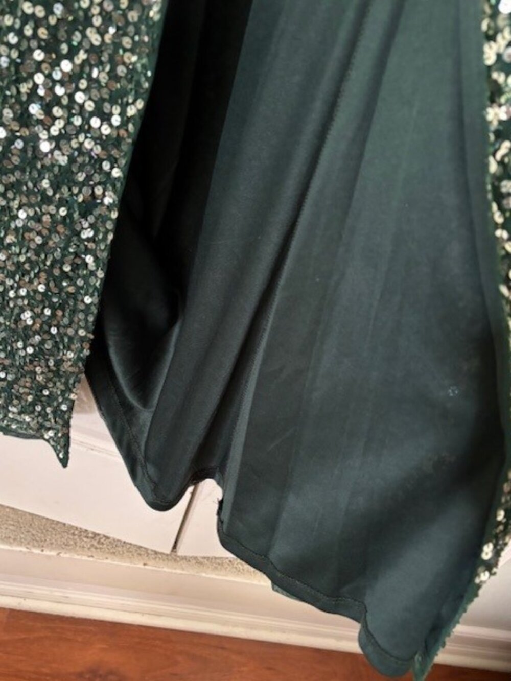 Mac Duggal Cap Sleeve Sequin Gown - Picture 6 of 15